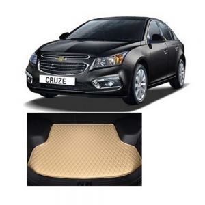 7D Car Trunk/Boot/Dicky PU Leatherette Mat for Cruze - Beige